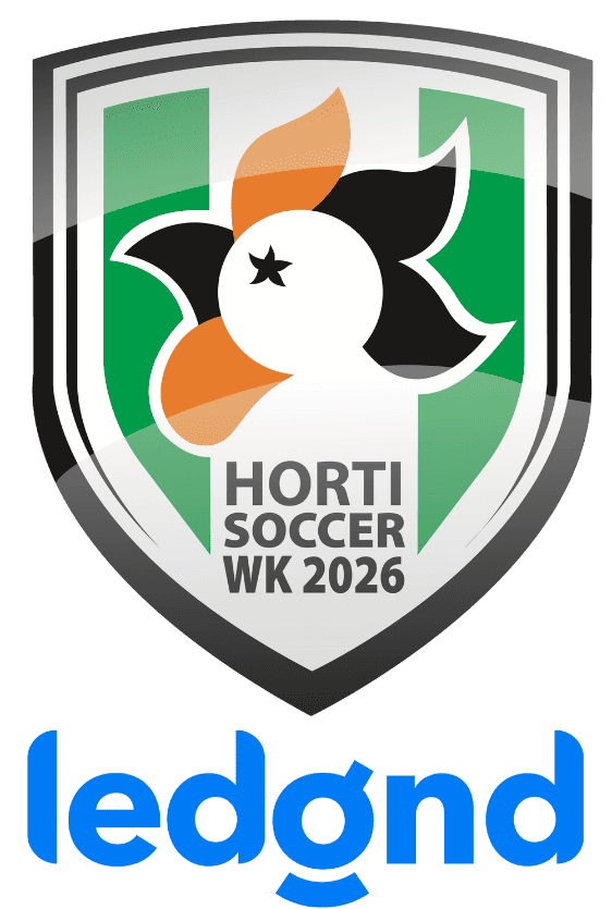 HortiSoccer x Ledgnd WK Pool logo